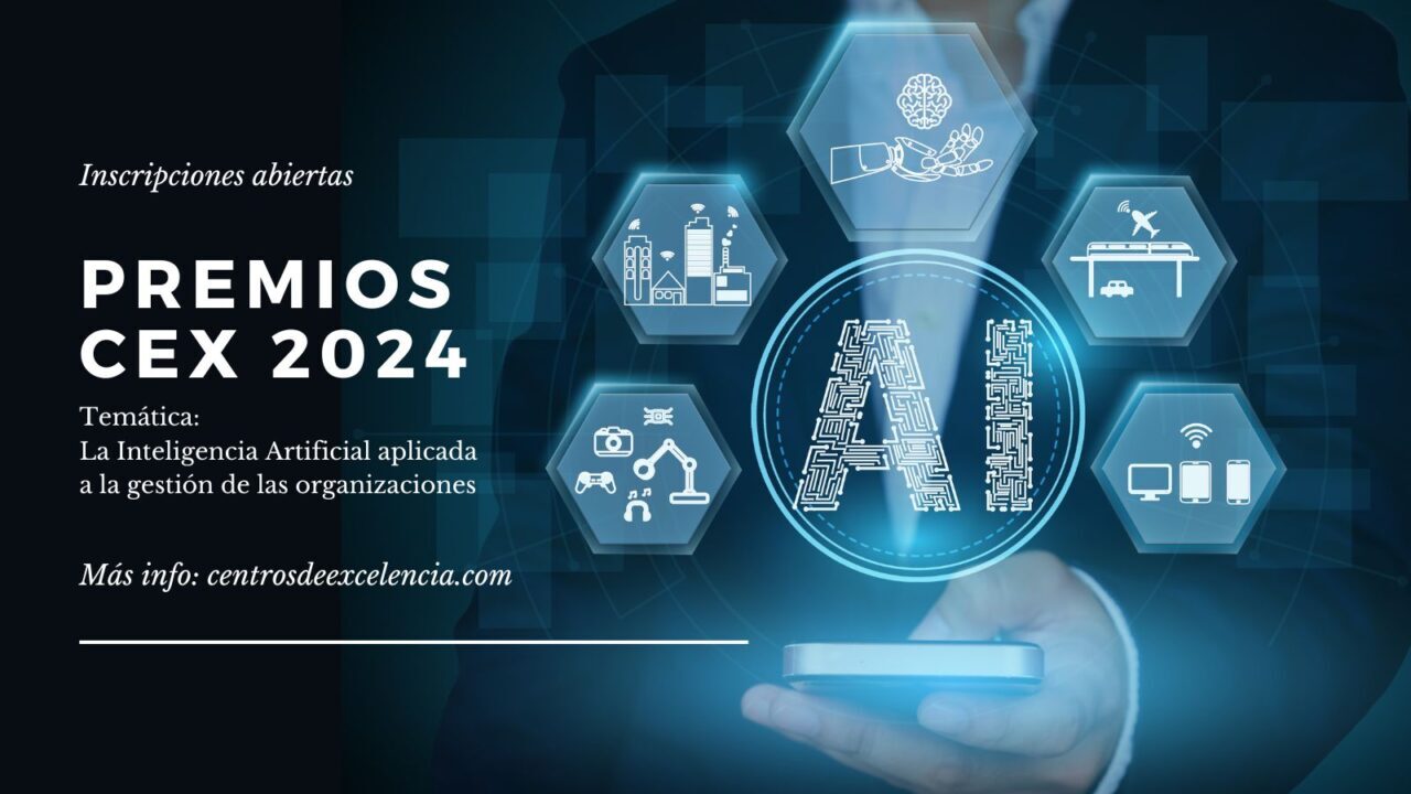 Convocatoria PremiosCEX2024. IA aplicada a la gestión.