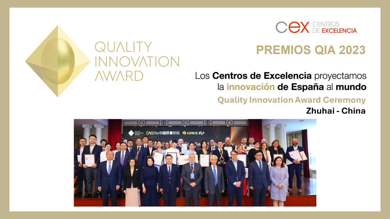 ESPAÑA VUELVE A TRIUNFAR EN LOS PREMIOS QIA